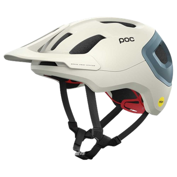 Bicycle helmet POC Axion Race MIPS Selentine Off-White - 2024