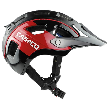 Casco bike helmet MTBE2 Black/Red - 2024
