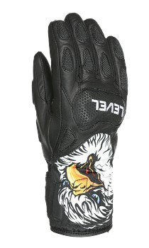 Gloves Level SQ JR CF Black - 2023/24
