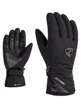 Gloves Ziener Kamea GTX Lady Glove Black - 2023/24