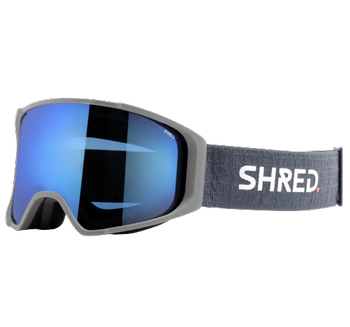 Goggles SHRED SIMPLIFY+ BIGSHOW GREY/RUST + spare lens - 2022/23