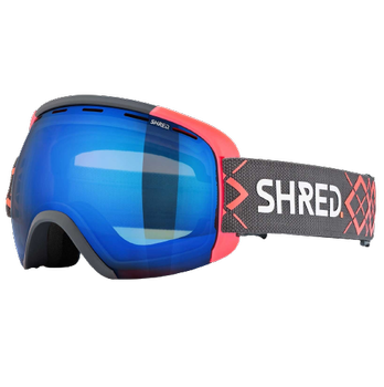 Goggles Shred Exemplify Big Show Grey Rust - CBL 2.0 Deep Blue - 2023/24
