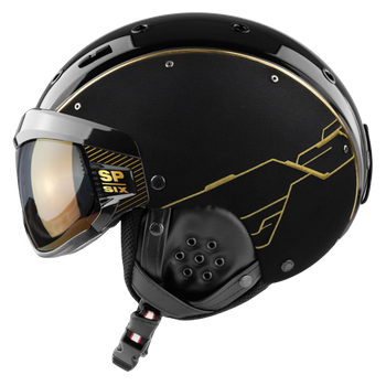 Helmet Casco SP-6 Limited Circuit Gold Black - 2023/24