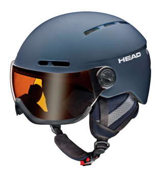 Helmet HEAD Knight Pro + Sparelens Nightblue