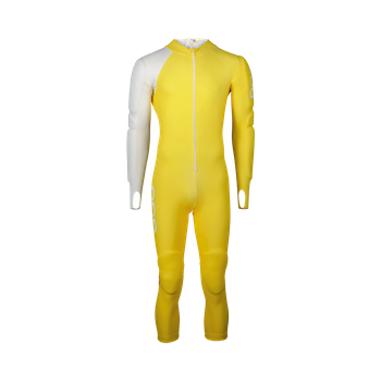 Race Suit POC Skin GS Aventurine Yellow/Hydrogen White - 2023/24