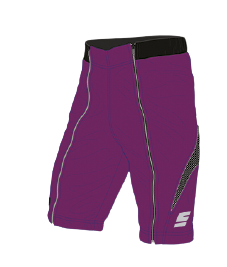 Shorts ENERGIAPURA Wengen Bicolor Purple/Black Junior
