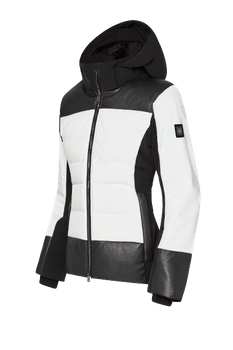 Ski Jacket Descente Sharon White/Black - 2023/24