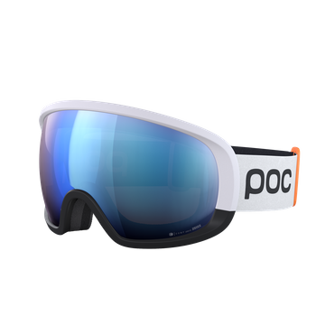 Ski goggles POC Fovea Race Hydrogen White/Uranium Black/Partly Sunny Blue - 2023/24