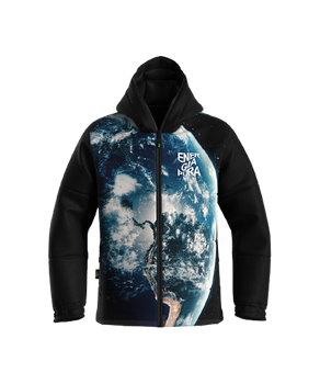Ski jacket ENERGIAPURA Duvin Life JR Black/Planet - 2023/24