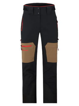 Ski pants Ziener Tewes Full-Zip Man Walnut Red - 2023/24