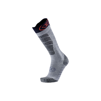 Ski socks Sidas Ski Merinos Grey/Orange - 2023/24