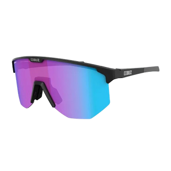 Sunglasses BLIZ Hero Small Matt Black/Violet Blue - 2024