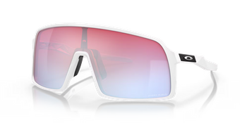 Sunglasses Oakley Sutro Polished White Frame/ Prizm Snow Sapphire Lenses - 2023