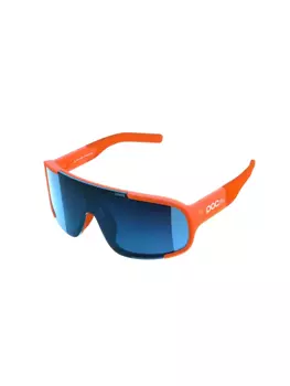 Sunglasses POC Aspire POCito Fluorescent Orange Translucent Equalizer Grey/ Space Blue - 2023/24