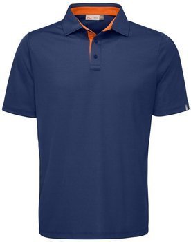 T-Shirt KJUS Men Silas Polo S/S Atlanta Blue/Orange - 2020/21