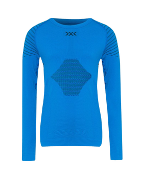 Thermal underwear X-Bionic Invent 4.0 Shirt LG SL Junior Teal Blue/Anthracite - 2023/24