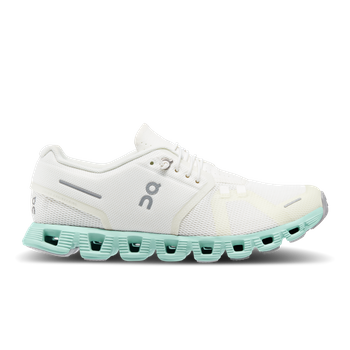 Women's shoes On Running Cloud 5 Undyed-white/Creek