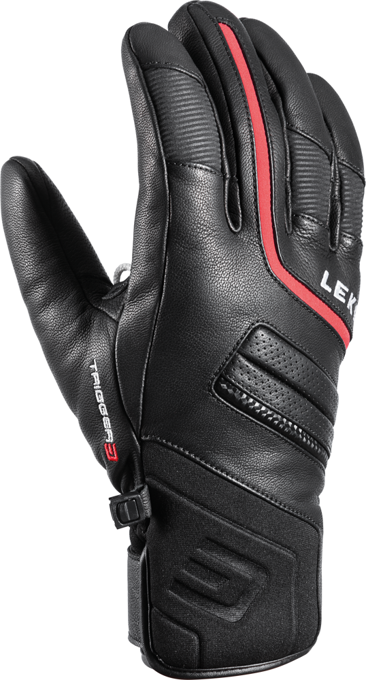 Gloves LEKI Phoenix 3D Black/Red - 2022/23