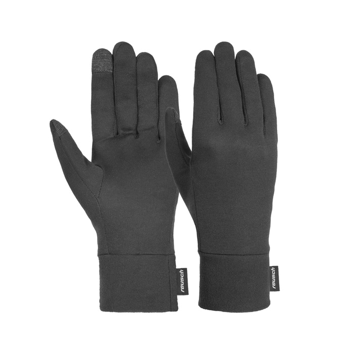Gloves REUSCH Silk Liner TOUCH-TEC Asphalt Melange - 2022/23