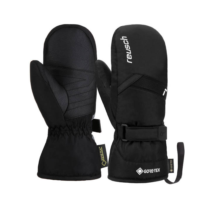 Gloves Reusch Flash GORE-TEX Junior Mitten Black/White - 2023/24 