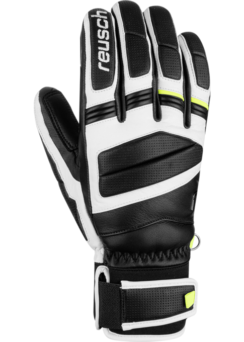 Gloves Reusch Master Pro Black/White/Safety Yellow - 2023/24
