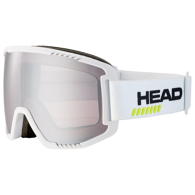 Goggles HEAD CONTEX PRO 5K RACE CHROME/WHITE + spare lens - 2021/22