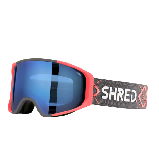 Goggles SHRED SIMPLIFY+ BIGSHOW GREY/RUST + spare lens - 2022/23