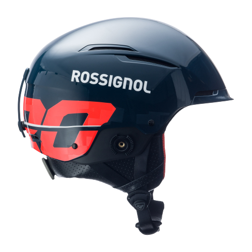Helmet Rossignol Hero Slalom Impacts Blue + Chinguard - 2023/24