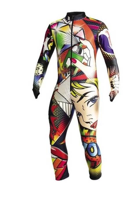 Race Suit ENERGIAPURA Pop Art Junior (insulated,unpadded)  - 2021/22