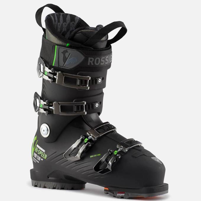 Ski boots ROSSIGNOL Hi-Speed PRO 120 MV GW Black/Green - 2022/23