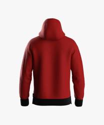 ENERGIAPURA Sweatshirt Full Zip With Hood Kopaonik Red - 2022/23