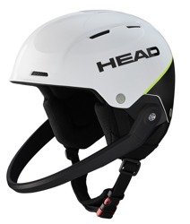 Helmet HEAD Team SL White/Black + Chinguard - 2022/23