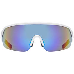 Sunglasses Uvex Sportstyle 227 White Mat/Mirror Blue - 2023
