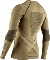 Thermal underwear X-BIONIC Radiactor 4.0 Shirt Round Neck LG SL Men Gold/Black - 2022/23