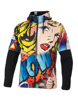 Bluse ENERGIAPURA Sweatshirt Full Zip With Hood Pop Art - 2021/22
