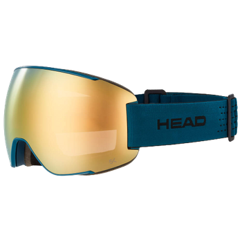 Brille HEAD Magnify 5k Gold Petrol + Additional Glass - 2023/24