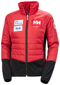 Daunenjacke Helly Hansen World Cup Insulator Jacket Red - 2023/24