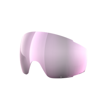 Glas für die Brille POC Zonula Race Lens Clarity Highly Intense/Low Light Pink - 2023/24