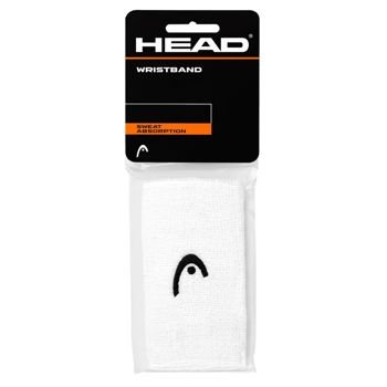 HEAD Wristband 5` White