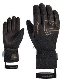 Handschuhe Ziener Ganghoffer AW Glove Black - 2023/24
