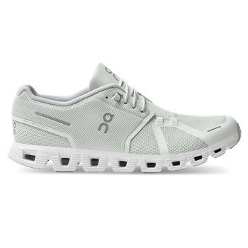 Man Schuhe On Running Cloud 5 Ice/White