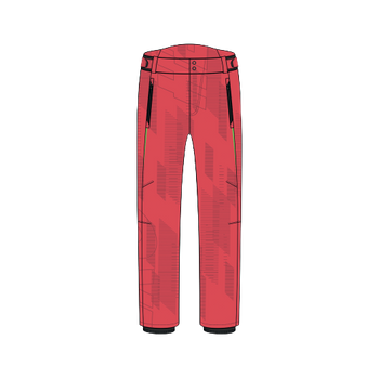 Skihose Rossignol Hero R Pant Neon Red - 2023/24