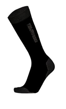 Skisocken ENERGIAPURA Long Socks Top Silk Anthracite - 2022/23