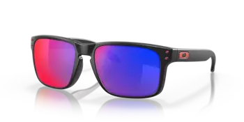 Sonnenbrille Oakley Holbrook Matte Black/Positive Red Iridium - 2023
