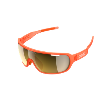 Sonnenbrille POC Do Blade Fluorescent Orange Translucent - 2023/24