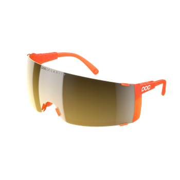 Sonnenbrille POC Propel Fluorescent Orange Translucent - 2023/24