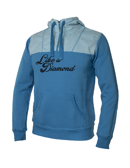 Bluse ENERGIAPURA Sweatshirt Svarte Like A Diamond Turquoise 