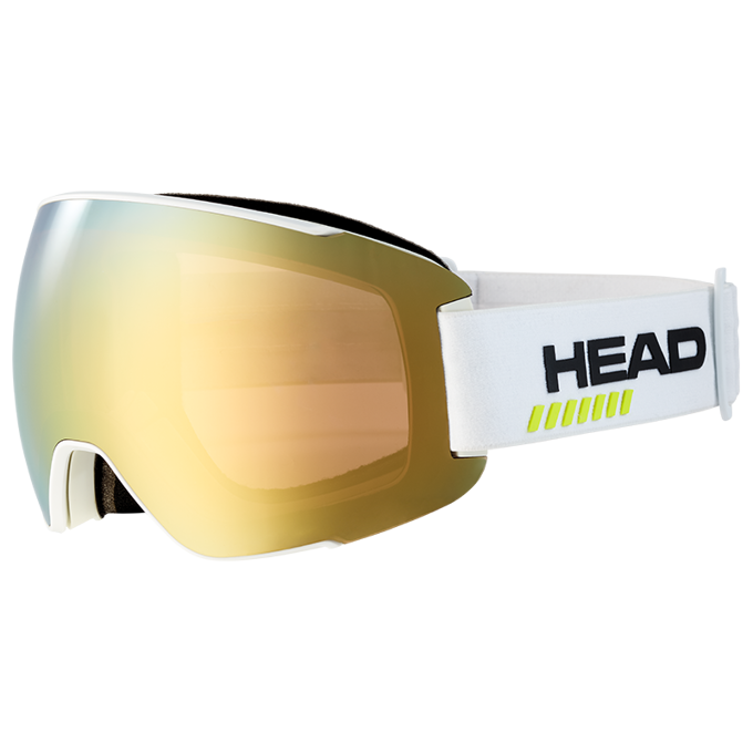 Brille HEAD SENTINEL 5K GOLD/WHITE + ersatzlinse - 2021/22