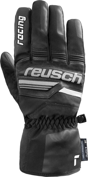 Handschuhe REUSCH Ski Race VC R-TEX XT Black/White - 2022/23