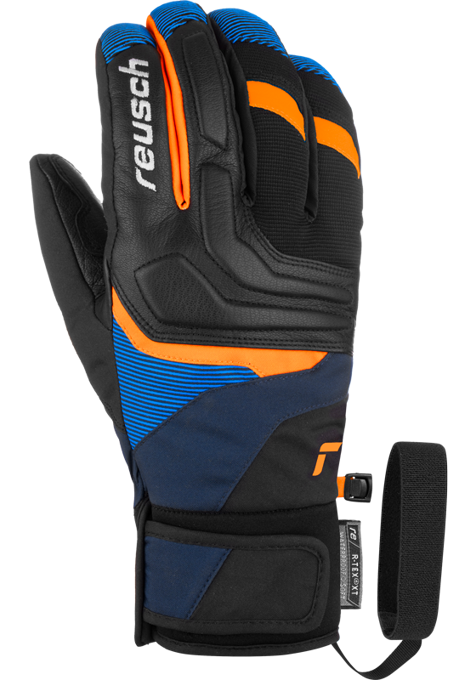 Handschuhe REUSCH Strike R-TEX XT Dress Blue/Orange Popsicle - 2022/23